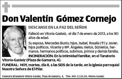 GOMEZ CORNEJO,VALENTIN
