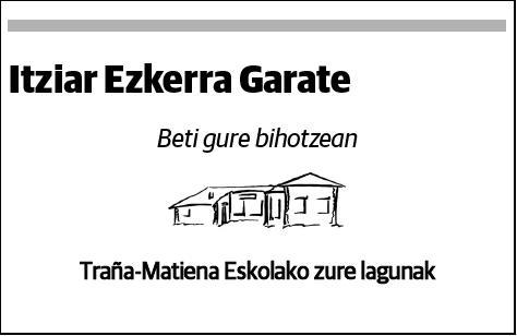 EZKERRA GARATE,ITZIAR