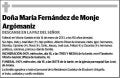 FERNANDEZ DE MONJE ARGOMANIZ,MARIA
