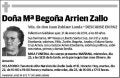 ARRIEN ZALLO,Mª BEGOÑA