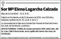LAGARCHA CALZADA,SOR Mª ELENA
