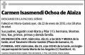 ISASMENDI OCHOA DE ALAIZA,CARMEN