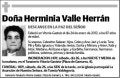 VALLE HERRAN,HERMINIA