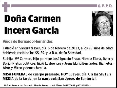 INCERA GARCIA,CARMEN