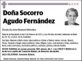 AGUDO FERNANDEZ,SOCORRO