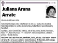 ARANA ARRATE,JULIANA