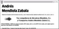 MENDIOLA ZABALA,ANDRES