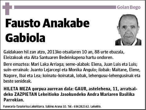 ANAKABE GABIOLA,FAUSTO