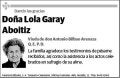 GARAY ABOITIZ,LOLA