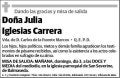 IGLESIAS CARRERA,JULIA