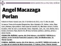 MACAZAGA PORLAN,ANGEL