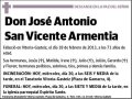 SAN VICENTE ARMENTIA,JOSE ANTONIO