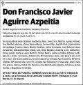 AGUIRRE AZPEITIA,FRANCISCO JAVIER