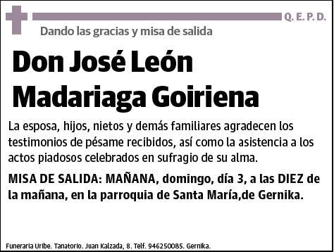 MADARIAGA GOIRIENA,JOSE LEON