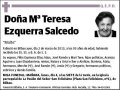EZQUERRA SALCEDO,Mª TERESA
