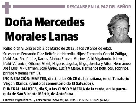 MORALES LANAS,MERCEDES