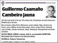CAAMAÑO CAMBEIRO,GUILLERMO