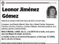 JIMENEZ GOMEZ,LEONOR