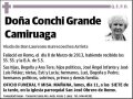 GRANDE CAMIRUAGA,CONCHI
