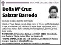 SALAZAR BARREDO,Mª CRUZ