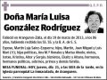 GONZALEZ RODRIGUEZ,MARIA LUISA