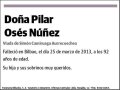 OSES NUÑEZ,PILAR