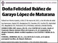 IBAÑEZ DE GARAYO LOPEZ DE MATURANA,FELICIDAD