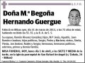 HERNANDO GUERGUE,MARIA BEGOÑA