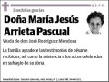 ARRIETA PASCUAL,MARIA JESUS