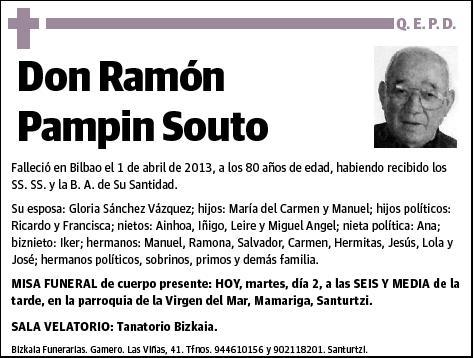 PAMPIN SOUTO,RAMON