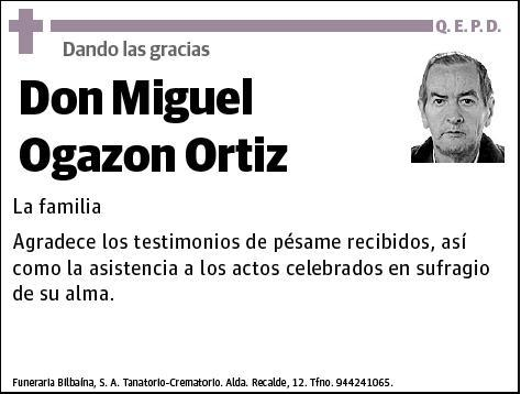 OGAZON ORTIZ,MIGUEL