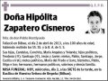 ZAPATERO CISNEROS,HIPOLITA