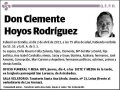 HOYOS RODRIGUEZ,CLEMENTE