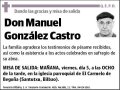 GONZALEZ CASTRO,MANUEL