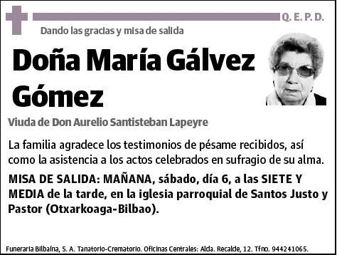 GALVEZ GOMEZ,MARIA
