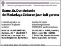 DE MADARIAGA ZOBARAN,ANTONIO