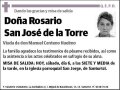 SAN JOSE DE LA TORRE,ROSARIO
