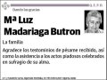 MADARIAGA BUTRON,Mª LUZ
