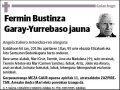 BUSTINZA GARAY-YURREBASO,FERMIN