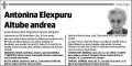 ELEXPURU ALTUBE,ANTONINA