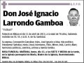 LARRONDO GAMBOA,JOSE IGNACIO