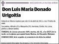 DONADO URIGOITIA,LUIS MARIA