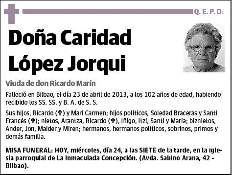 LOPEZ JORQUI,CARIDAD