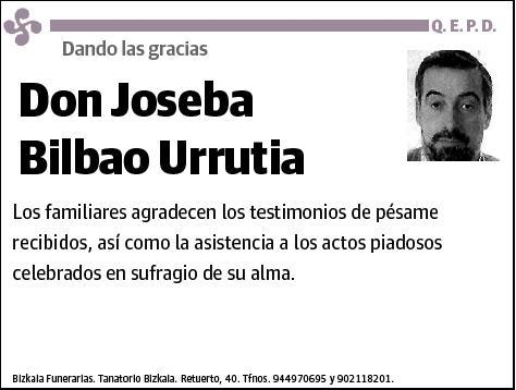 BILBAO URRUTIA,JOSEBA