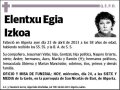 EGIA IZKOA,ELENTXU