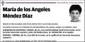 MENDEZ DIAZ,MARIA DE LOS ANGELES