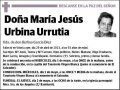 URBINA URRUTIA,MARIA JESUS