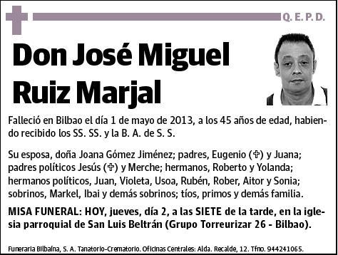 RUIZ MARJAL,JOSE MIGUEL