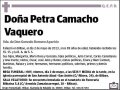 CAMACHO VAQUERO,PETRA