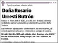 URRESTI BUTRON,ROSARIO